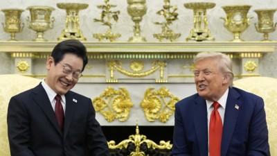 트럼프 한국, 무언가 시도했지만 무역협상 합의 지켜